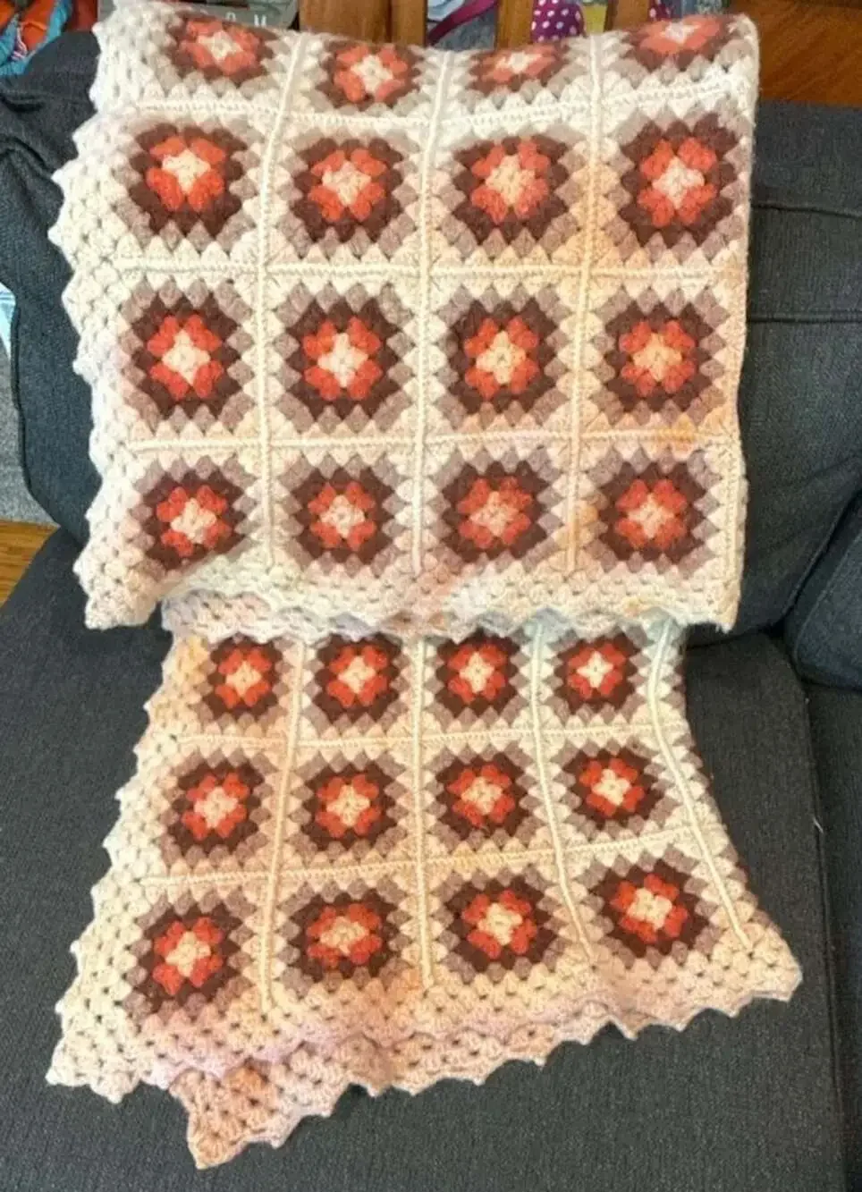 Handmade vintage crochet